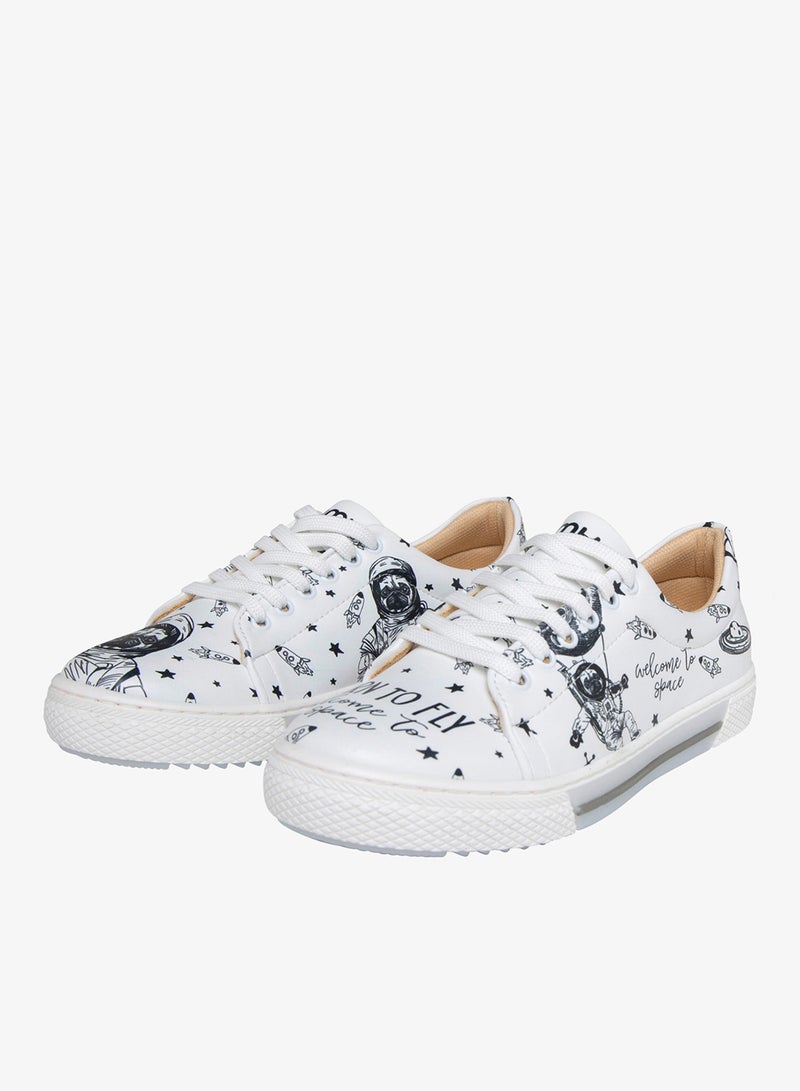 Mumka Pug The Astronaut Sneakers - Image 4