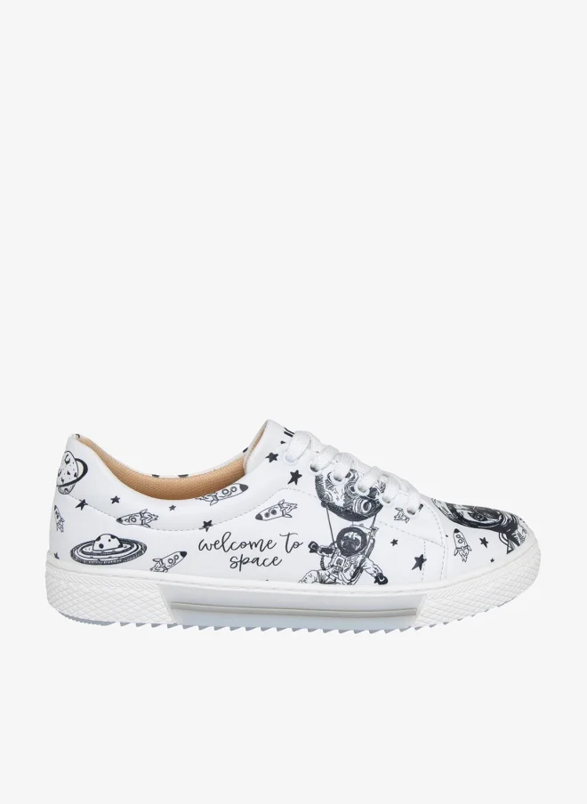 Mumka Pug The Astronaut Sneakers