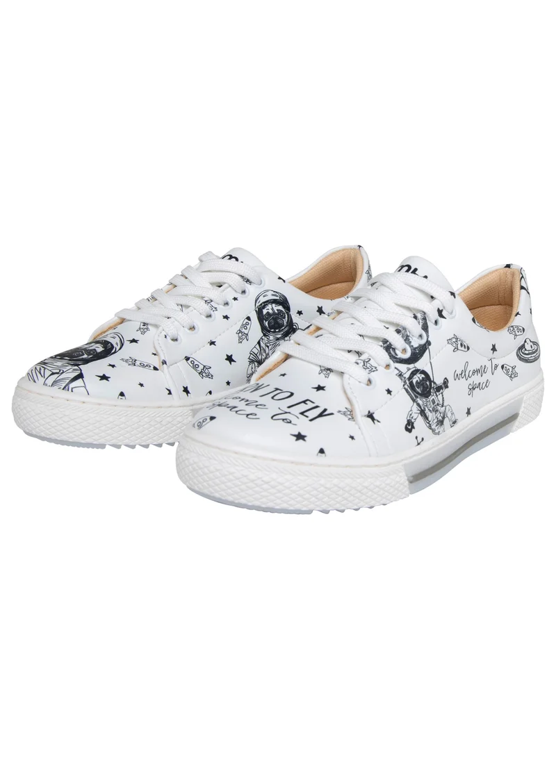 Mumka Pug The Astronaut Pug The Astronaut Sneakers for Women | Best Price UAE