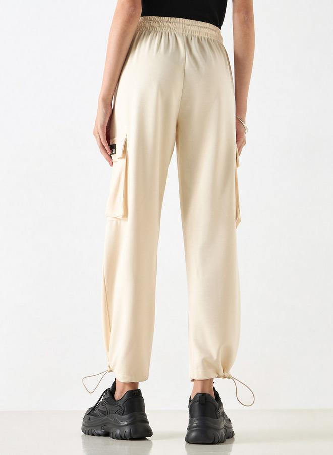 اس بي كاركترز بنطلون رياضي برباط إغلاق وجيوب وطبعات - Image 3