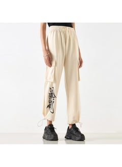 SP Characters The Celestials Print Joggers with Drawstring Closure and Pockets  - Image 3