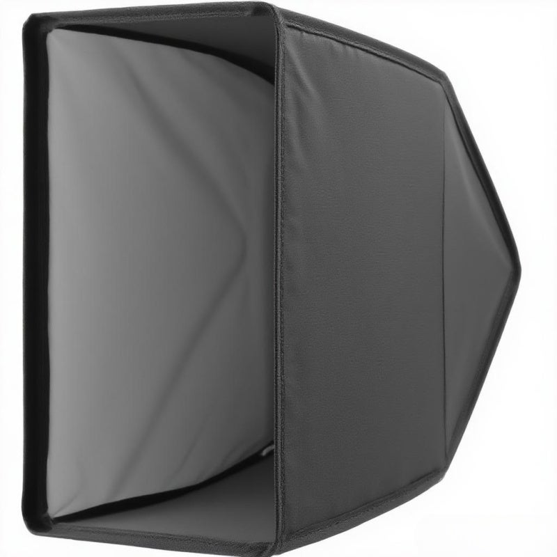 Mini Octagon Softbox: Black Light Modifier - No Assembly Portable Design Diffuser for On-the-go Portrait Product Still Life Photography - Image 1