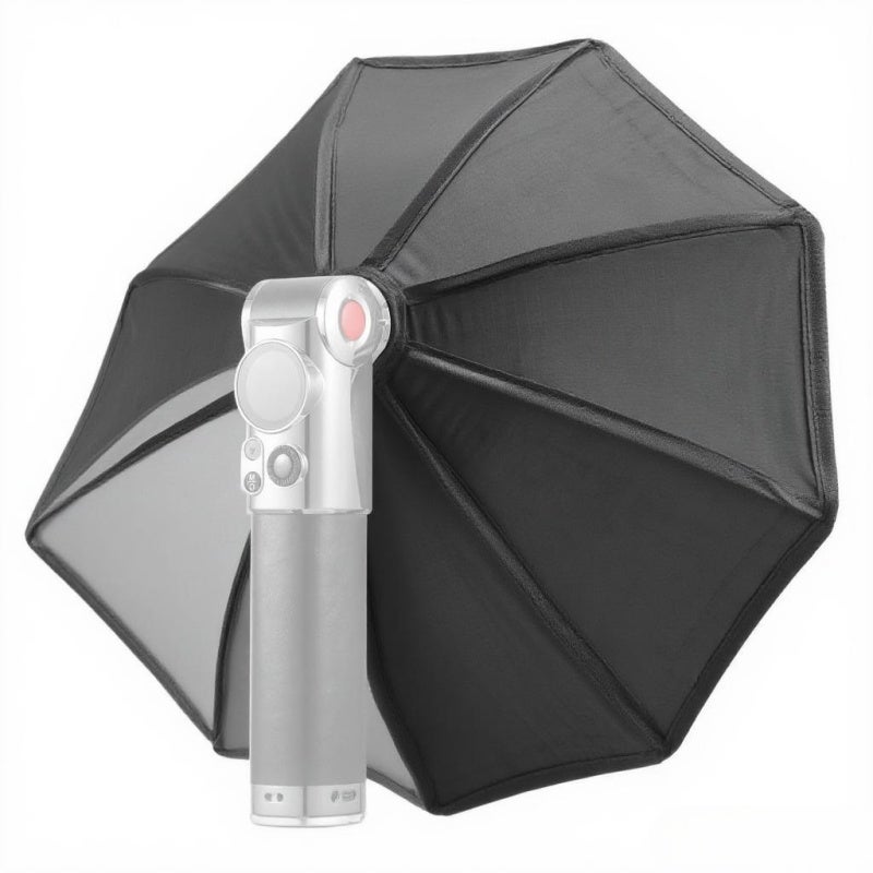 Mini Octagon Softbox: Black Light Modifier - No Assembly Portable Design Diffuser for On-the-go Portrait Product Still Life Photography - Image 3