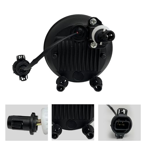 BOXLIGHT أضواء ضباب LED متوافقة مع شيفروليه سوبربان تاهو 2007-2014، أفالانش كامارو 2007-2013، كولورادو سيلفرادو 2015-2016، جي إم سي أكاديا يوكون XL سييرا دينالي 2007-2016 - الجانب الأيسر والأيمن - Image 5