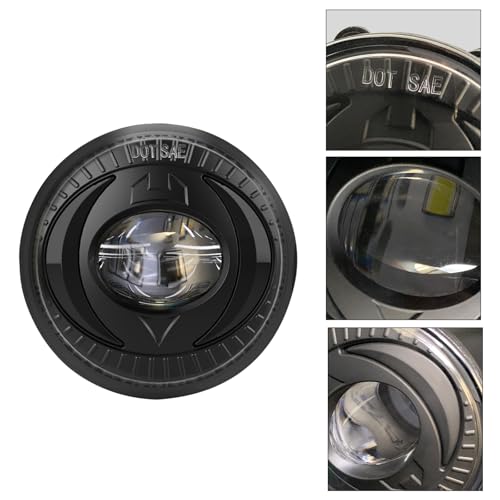 BOXLIGHT أضواء ضباب LED متوافقة مع شيفروليه سوبربان تاهو 2007-2014، أفالانش كامارو 2007-2013، كولورادو سيلفرادو 2015-2016، جي إم سي أكاديا يوكون XL سييرا دينالي 2007-2016 - الجانب الأيسر والأيمن - Image 4