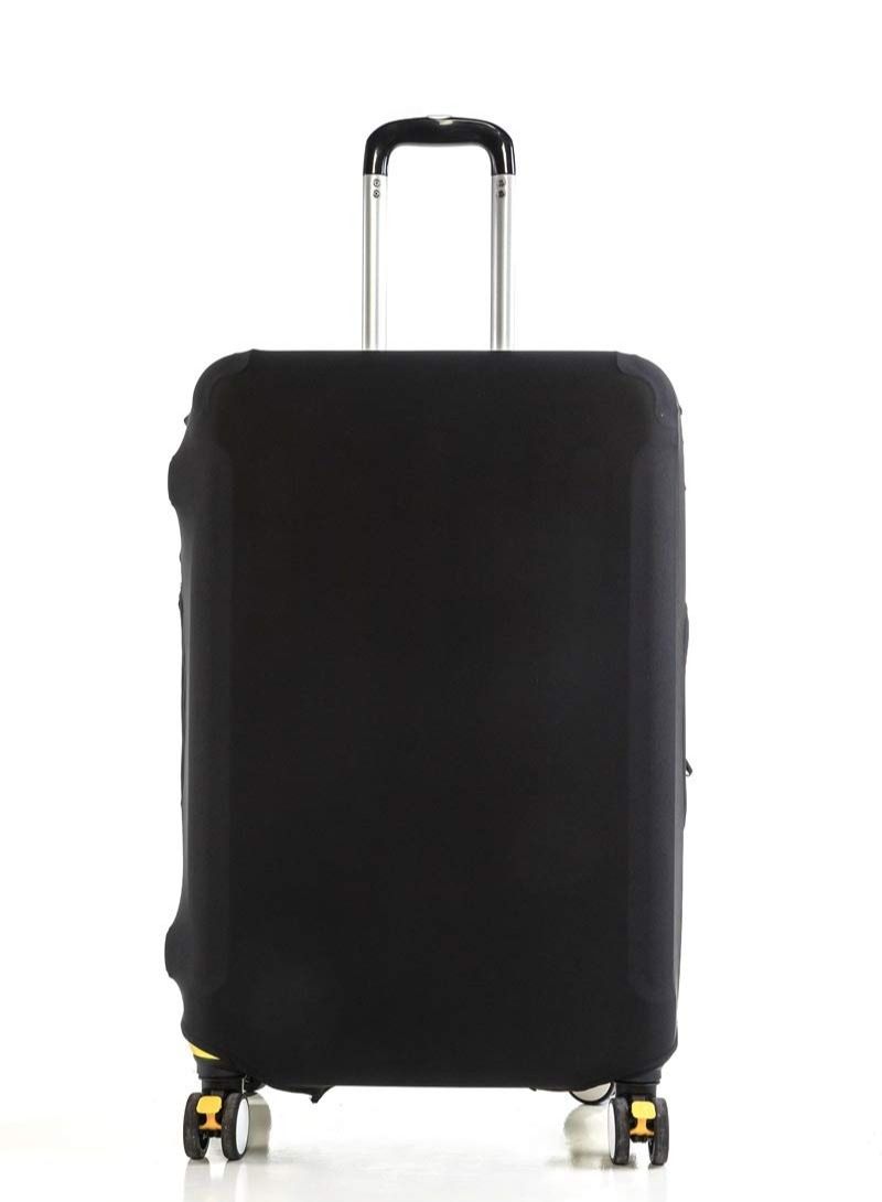 XiuWoo Suitcase protective cover, travel thicken anti-scratch protective washable luggage suitcase cover, cases, travel accessories, black  - Image 1