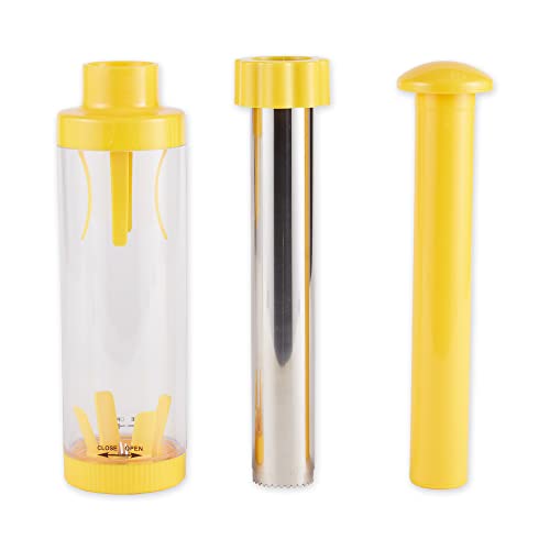 RSVP International Yellow Deluxe Corn Stripper, 10.5" | Quickly Remove Kernels from the Cob | No Splatters or Mess | Dishwasher Safe - Image 2