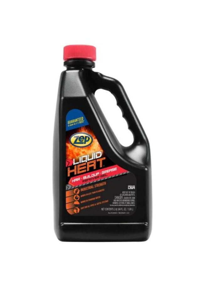 Zep Quick Acting Liquid Heat Drain Opener and Cleaner Gel 1.89 L 1018704 - Image 1