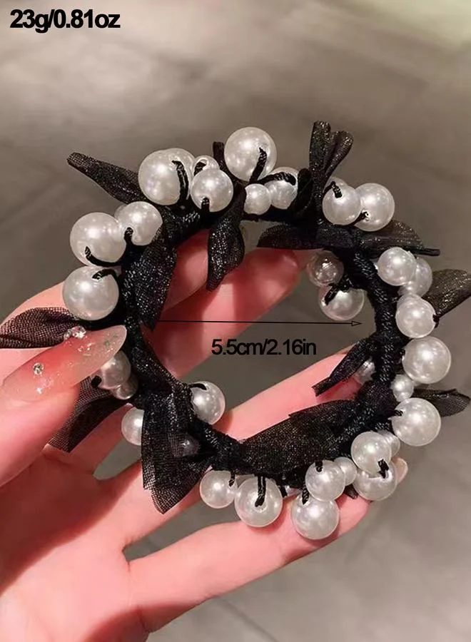Take Two  Set of 2 - Beaded Hair Ties for Women | Best Price UAE