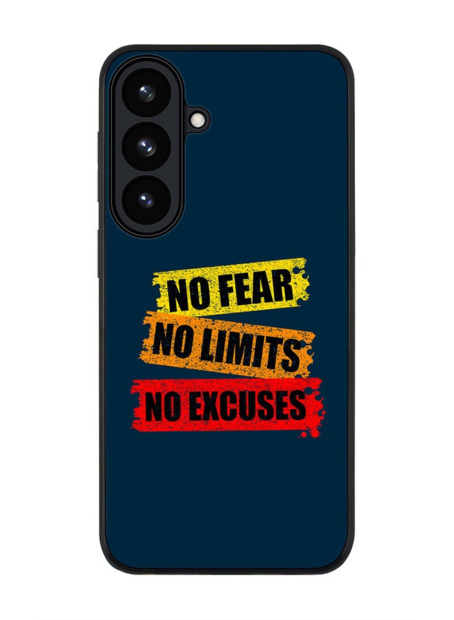 For Samsung Galaxy S26 Case,Slim fit Camera Protection, Shockproof Thin Phone cover  - No Fear Limits Excuses