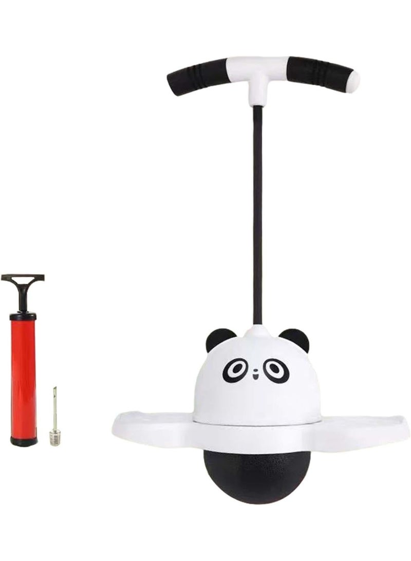 Pogo Ball with Handle, Bouncing Ball for Kids, Pogo Jump, Pogo Stick for Body Training, Assistant, Sports Exercise, Equ Capacity - Image 1