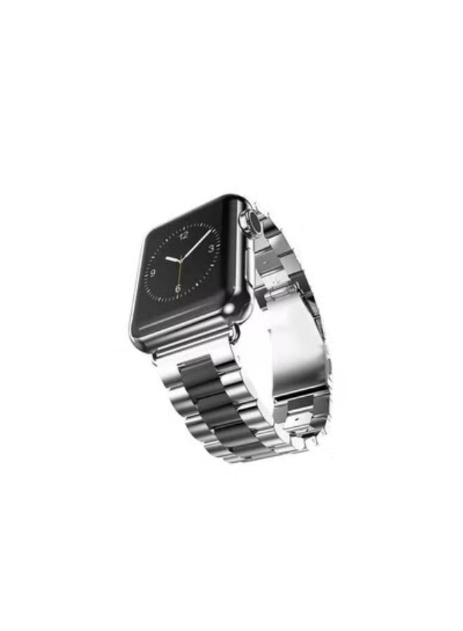 ACLIX Stainless Steel Strap Metal Bracelet for Apple Watch Series 6/5/4/3/2/SE - 38/40 mm - Image 2
