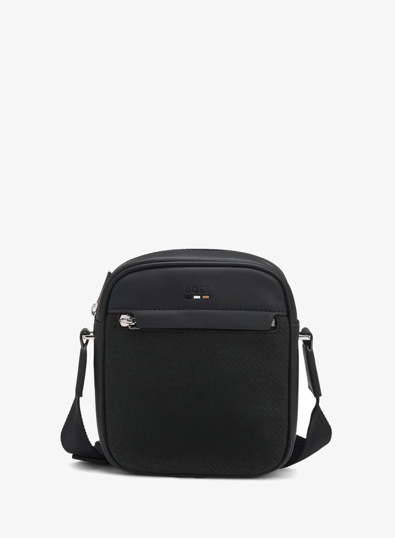 BOSS Reporter bag with monogram details