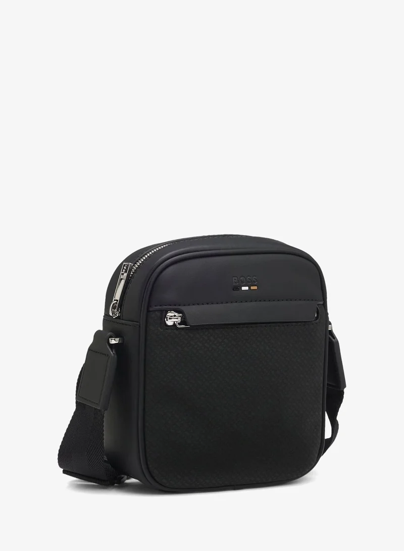 BOSS Reporter bag with monogram details