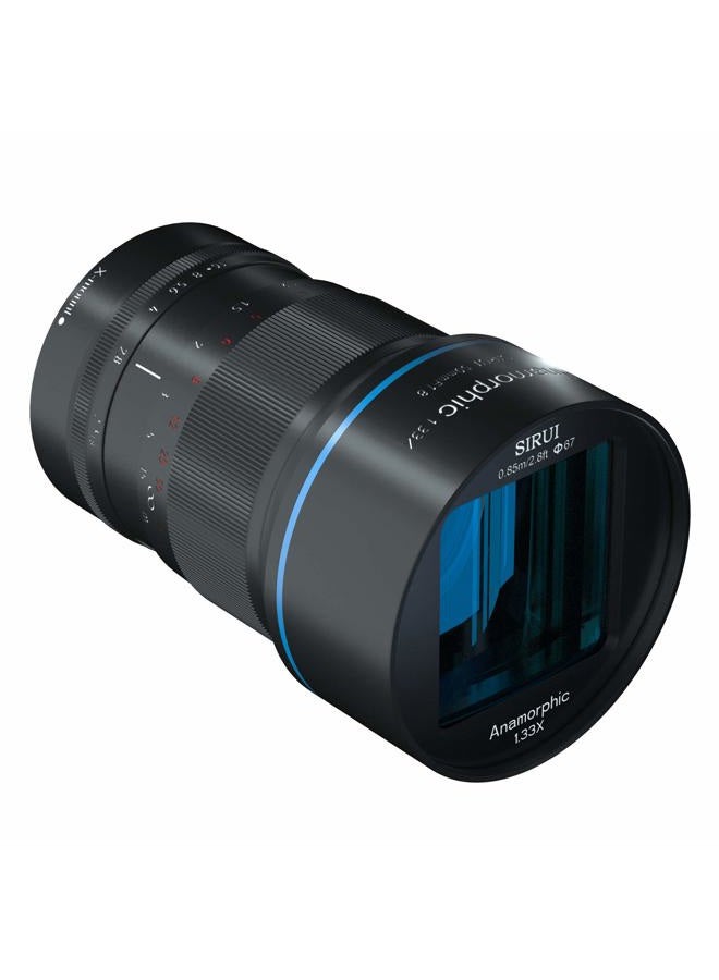 SIRUI 50mm F1.8 1.33X APS-C Anamorphic Lens for E Mount, Blue Flare - Image 4