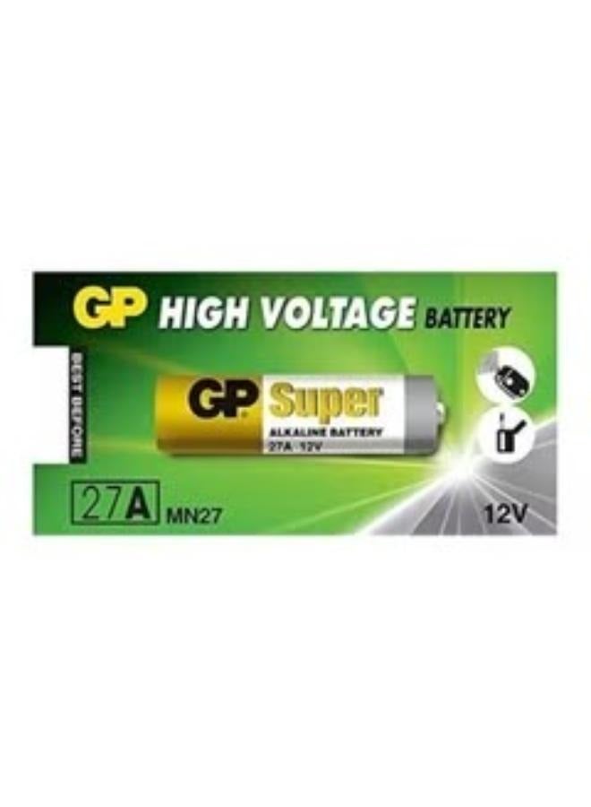 GP 5-Piece Super 27A High Voltage 12V Alkaline Batteries Yellow/Silver - Image 2