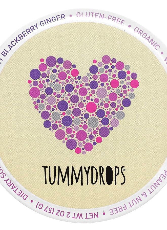 TUMMYDROPS Sweet Blackberry Ginger 18 Drops 