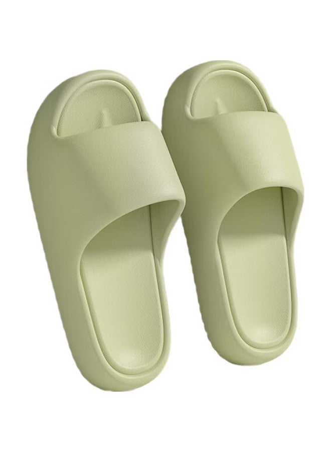 Lurad Thick-Soled Slippers For Men, Summer Bathroom Shower Home Sandals, Couples' Home Slippers For Women, Pink, Size 36-37 - Image 2