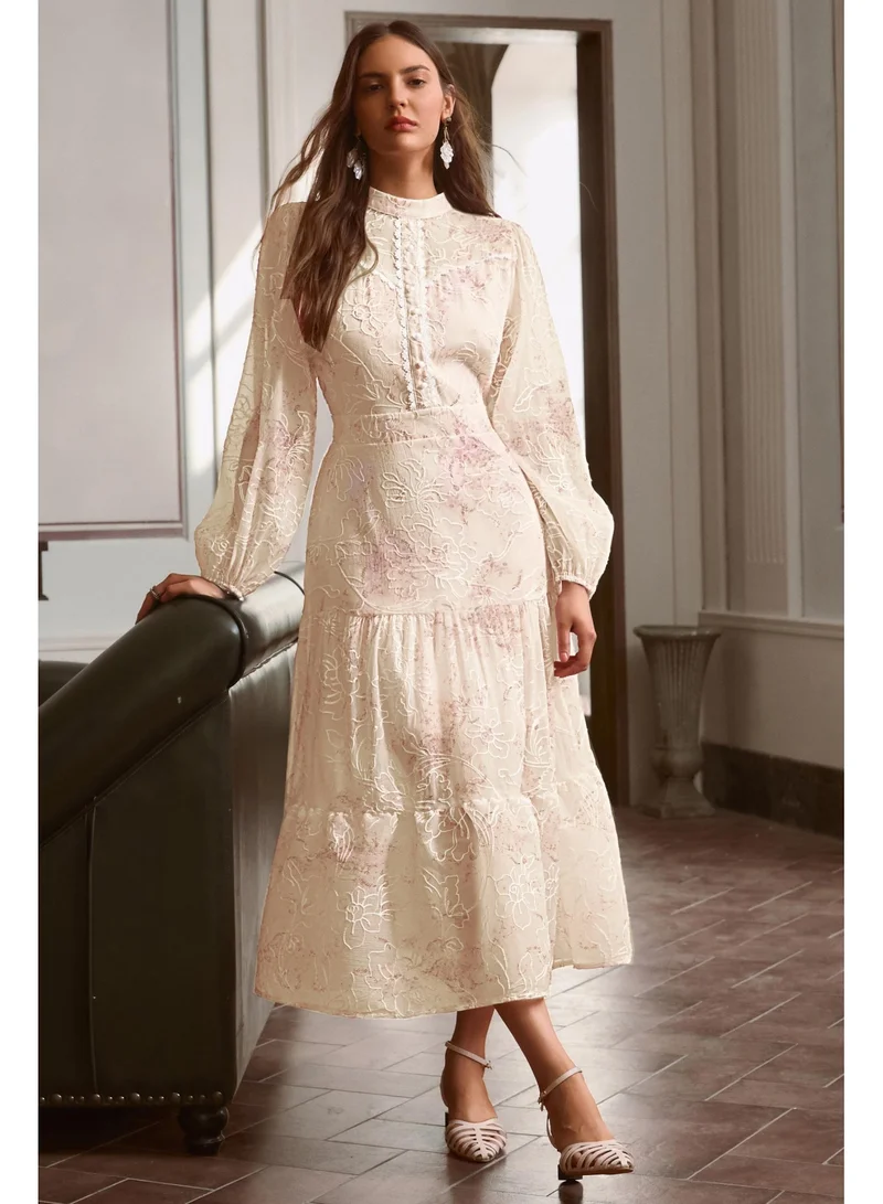 SIMPLEE Women's Summer Elegant DressLight & Comfortable Lightweight Cotton Blend Perfect for Outings