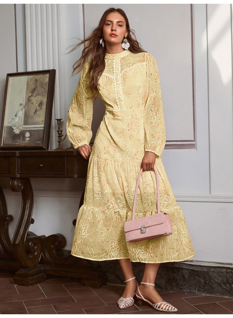 سيمبلي فستان أنيق للنساء الصيفي مزيج خفيف ومريح من القطن المثالي للمنزهات - Image 4