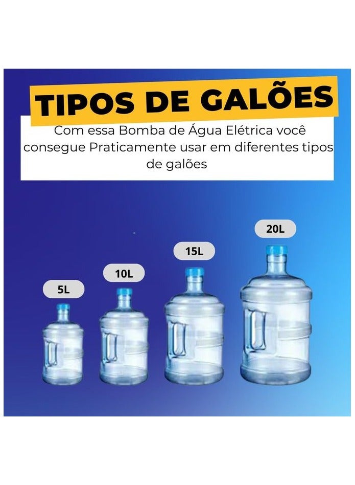 Electric Water Dispenser Automatic Pump Gallon Capacity Refillable 5L 10L 20L - Image 4