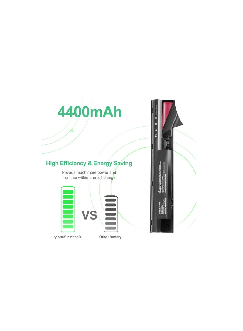 Terabyte FP06 FP06XL Battery for HP 708457-001 708458-001 707616-152 707616-242 707617-421 757661-001 HSTNN-IB4J HSTNN-LB4K HSTNN-UB4J FP09 for HP ProBook 450 G0 440 G1 445 G1 455 G1 470 G1 470 G2 - Image 2