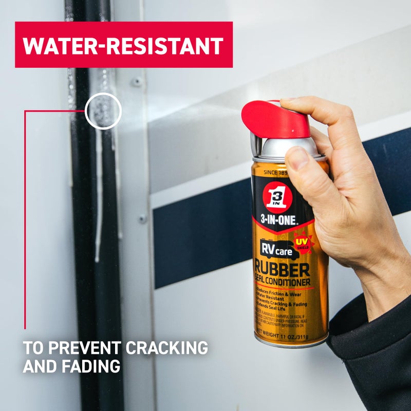 3 in one 3-IN-ONE RVcare Rubber Seal Conditioner with SMART STRAW SPRAYS 2 WAYS, 11 OZ - Image 4
