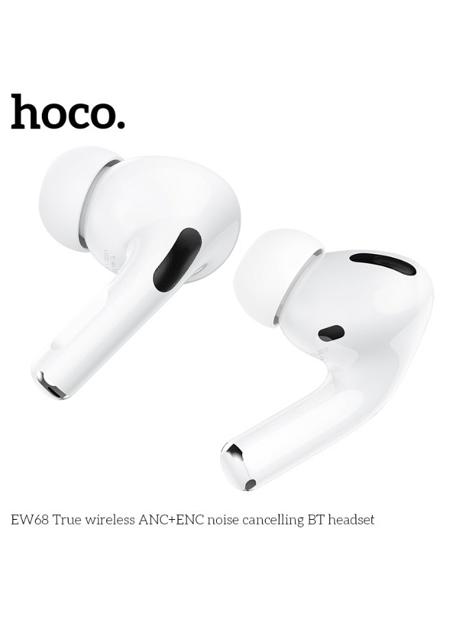 EW68 ANC + ENC True wireless Noise Cancelling Bluetooth earbuds