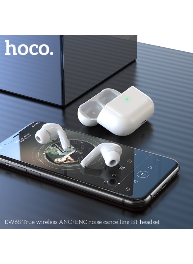 EW68 ANC + ENC True wireless Noise Cancelling Bluetooth earbuds