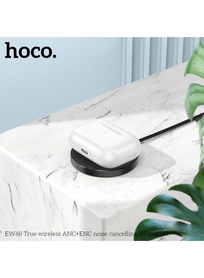 EW68 ANC + ENC True wireless Noise Cancelling Bluetooth earbuds
