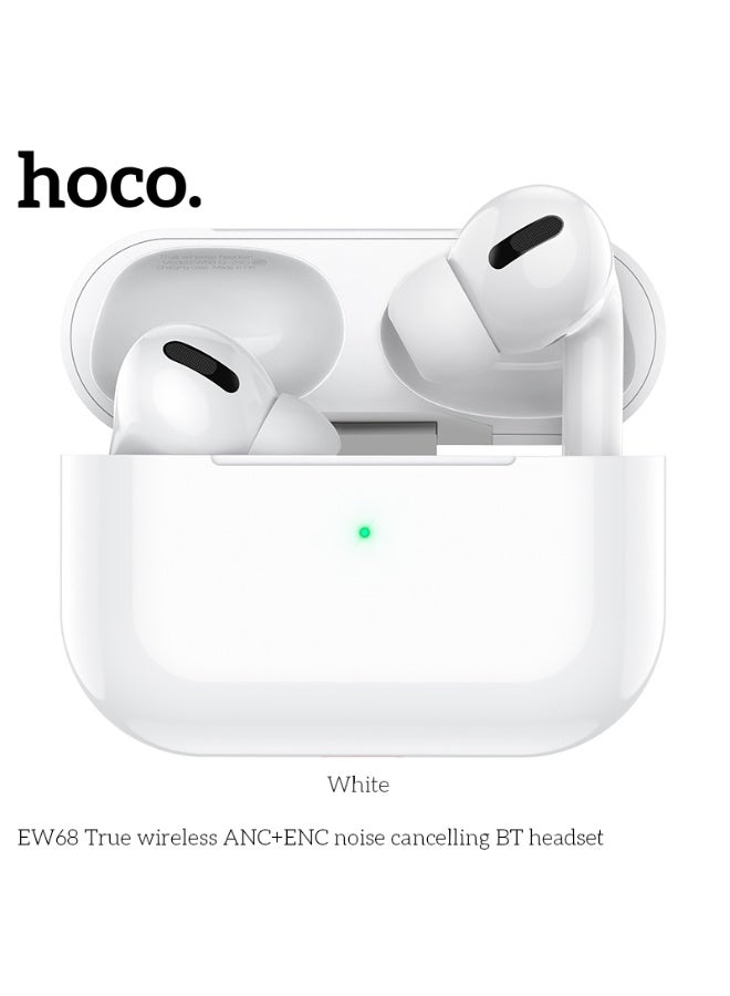 EW68 ANC + ENC True wireless Noise Cancelling Bluetooth earbuds