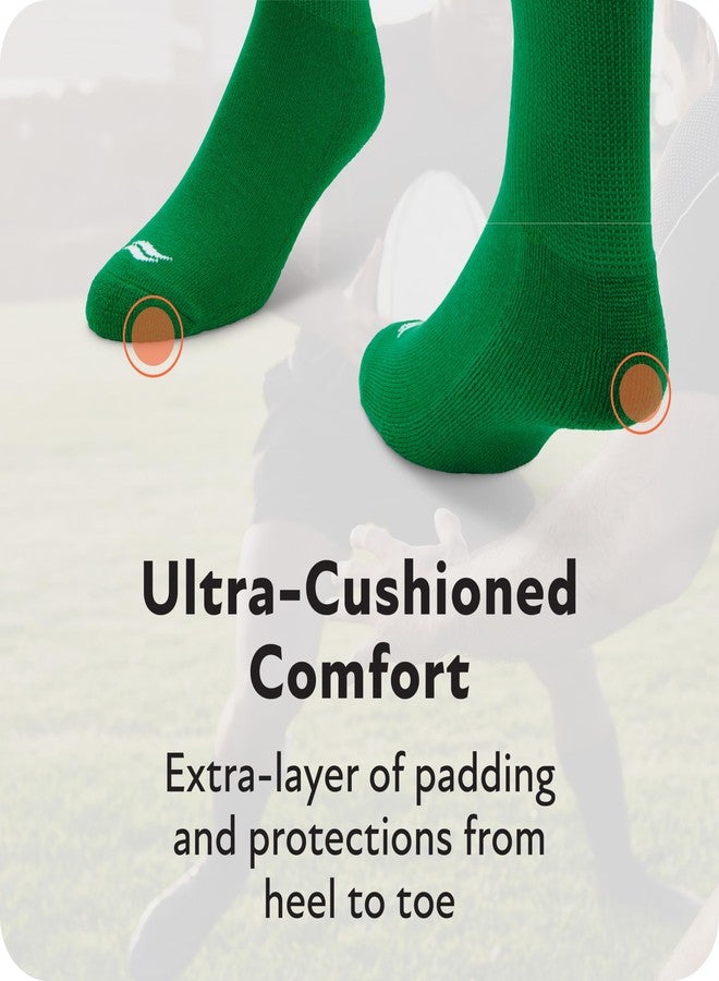 Sof Sole All Sport Over-the-Calf Team Athletic Performance Socks (2 Pair), Medium, Navy - Image 4