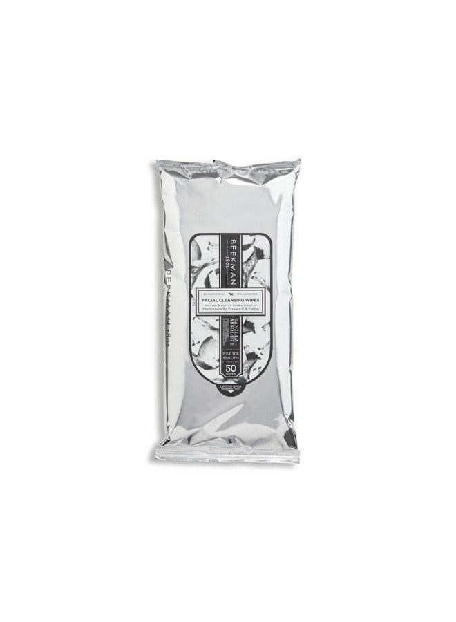 بيكمان 1802 مناديل مبللة للوجه بحليب الماعز، عدد 30، مناديل تنظيف البشرة - Image 1