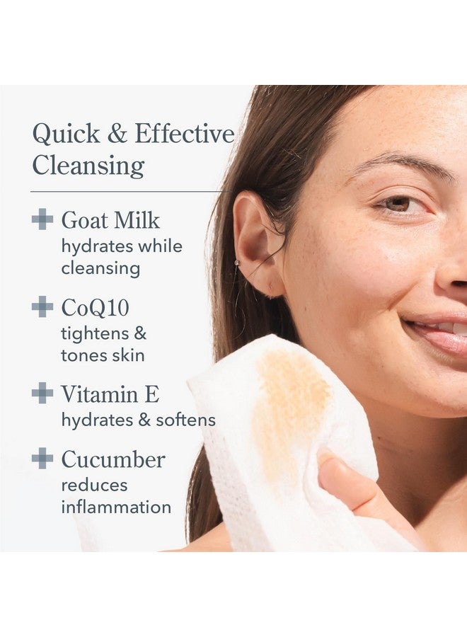 بيكمان 1802 مناديل مبللة للوجه بحليب الماعز، عدد 30، مناديل تنظيف البشرة - Image 3