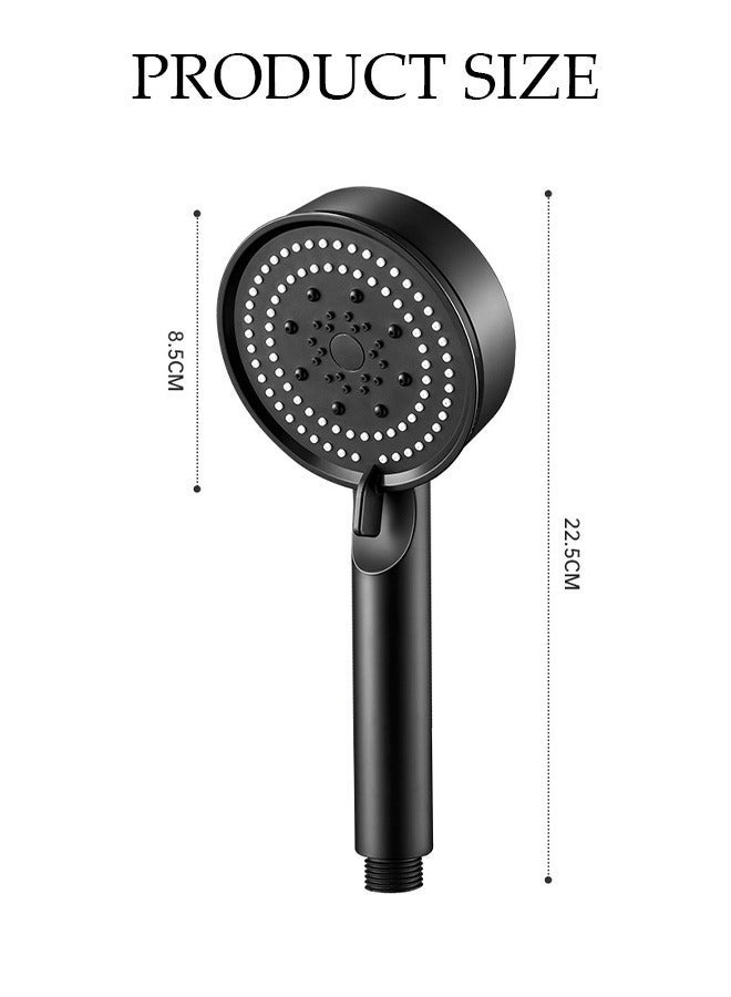 DUNISO Filtered Shower Head with Handheld, High Pressure Water Flow and 5 Spray Modes Shower Head with Filter, Power Wash for Hard Water, Reduces Dry Itchy Skin - Image 2
