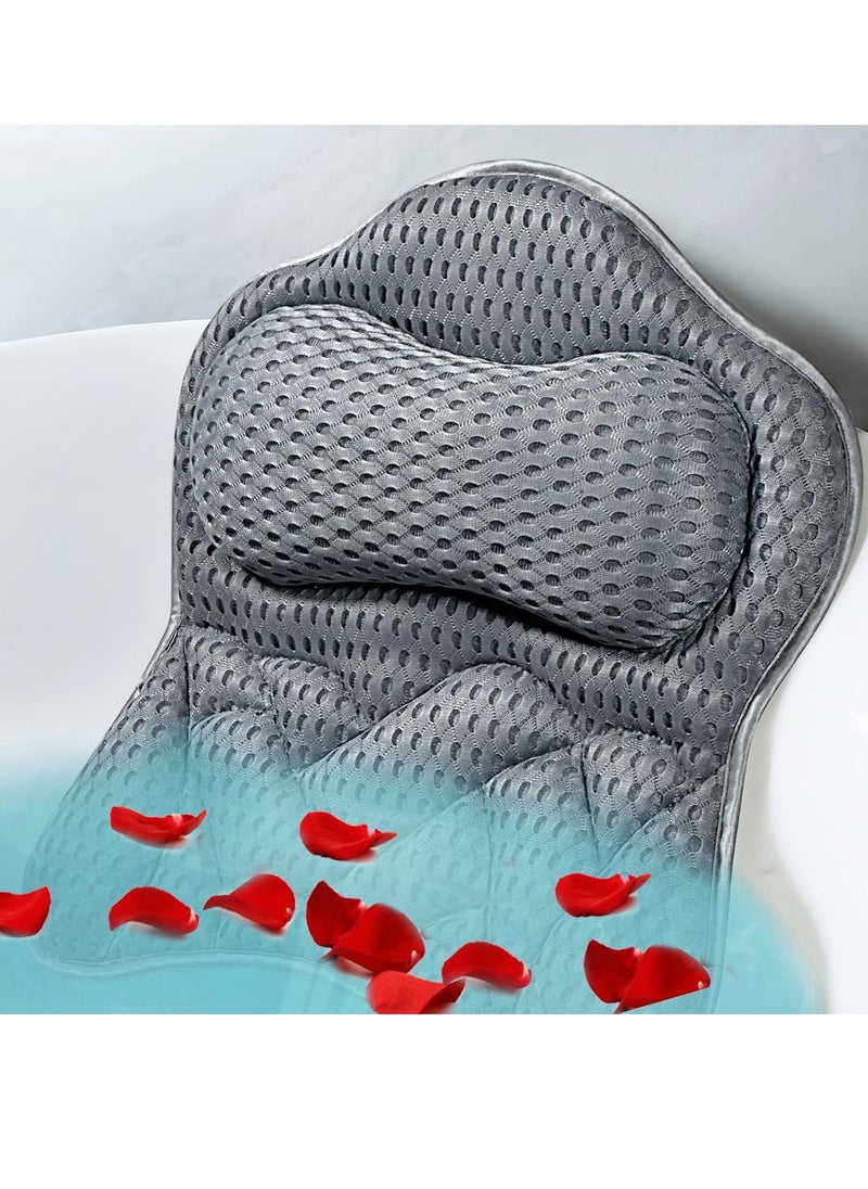 Bath Pillow, Tub Pillow for Bathtub with Strong Non-Slip Suction Cups and Comfortabl 3D AirMesh Bath Pillow for Women &Man - pzsku/Z497BE35BD5AE9D4F9B5CZ/45/_/1734333714/6eeee513-422b-4aa7-bd79-2c265c93b190