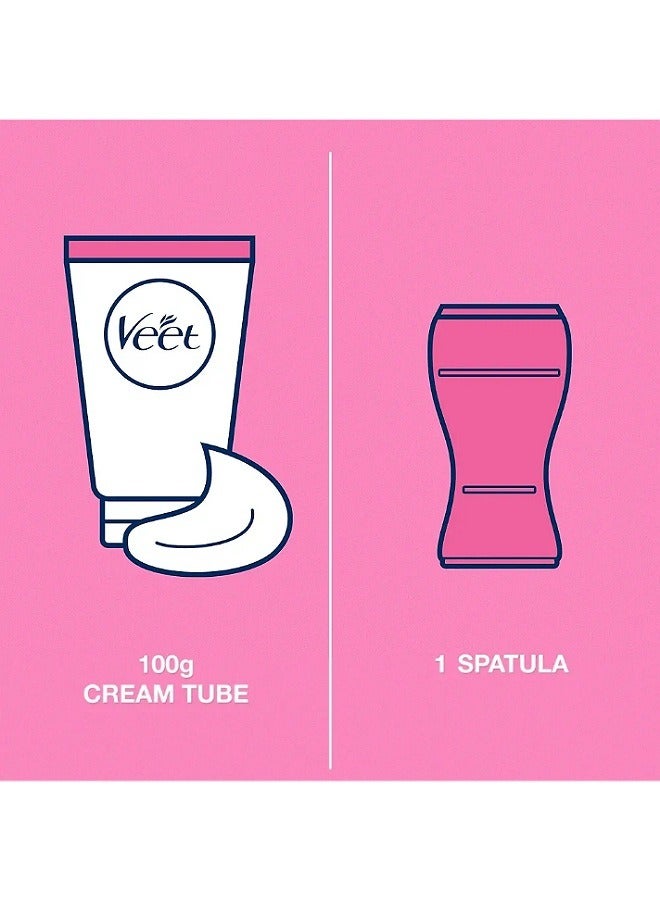 Veet Hair removal cream for dry skin 100ml - Image 2