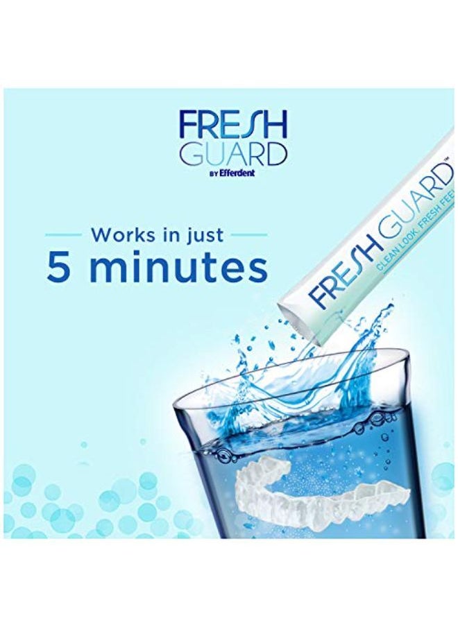 Soak By Efferdent, For Guards, Retainers & Clear Braces, 24 Count