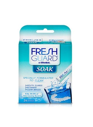 Soak By Efferdent, For Guards, Retainers & Clear Braces, 24 Count - pzsku/Z497C067087CFC8FF1377Z/45/_/1646463246/cbaead19-ee12-46e9-b269-ead4b5cf5529