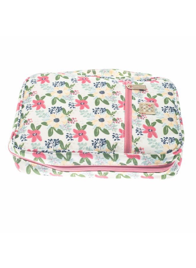 Mary Square Amelia Floral Bible Cover Case 8 x 10.5 with Handle - Image 3