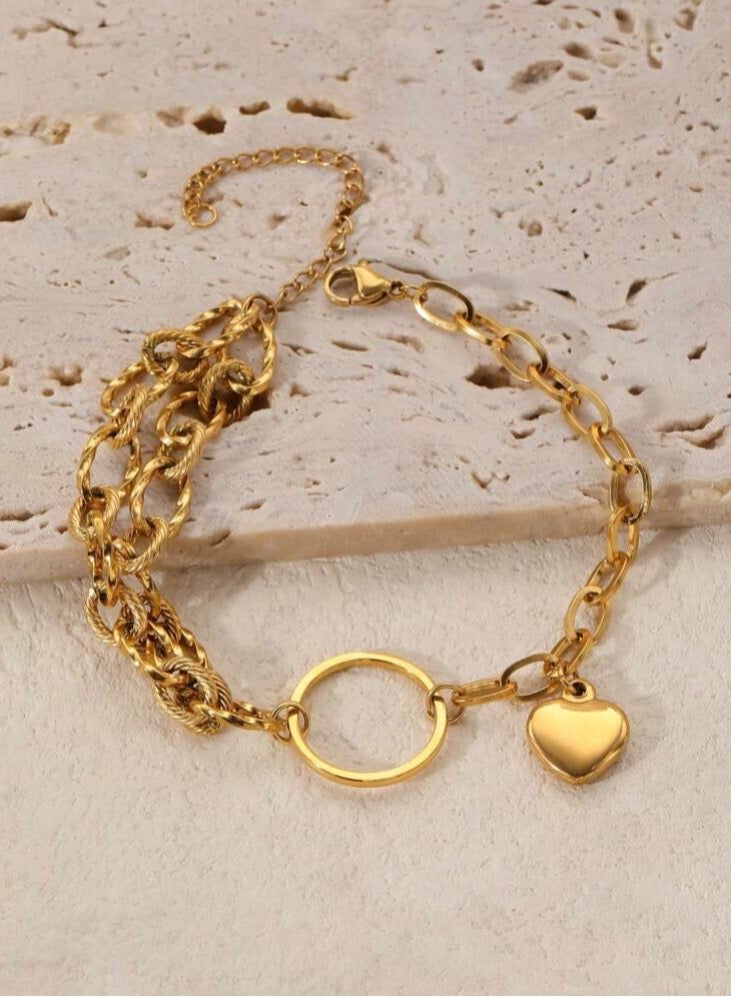 NEW STYLE 18k Gold Plated Stainless Steel Bracelet For Women - Image 3