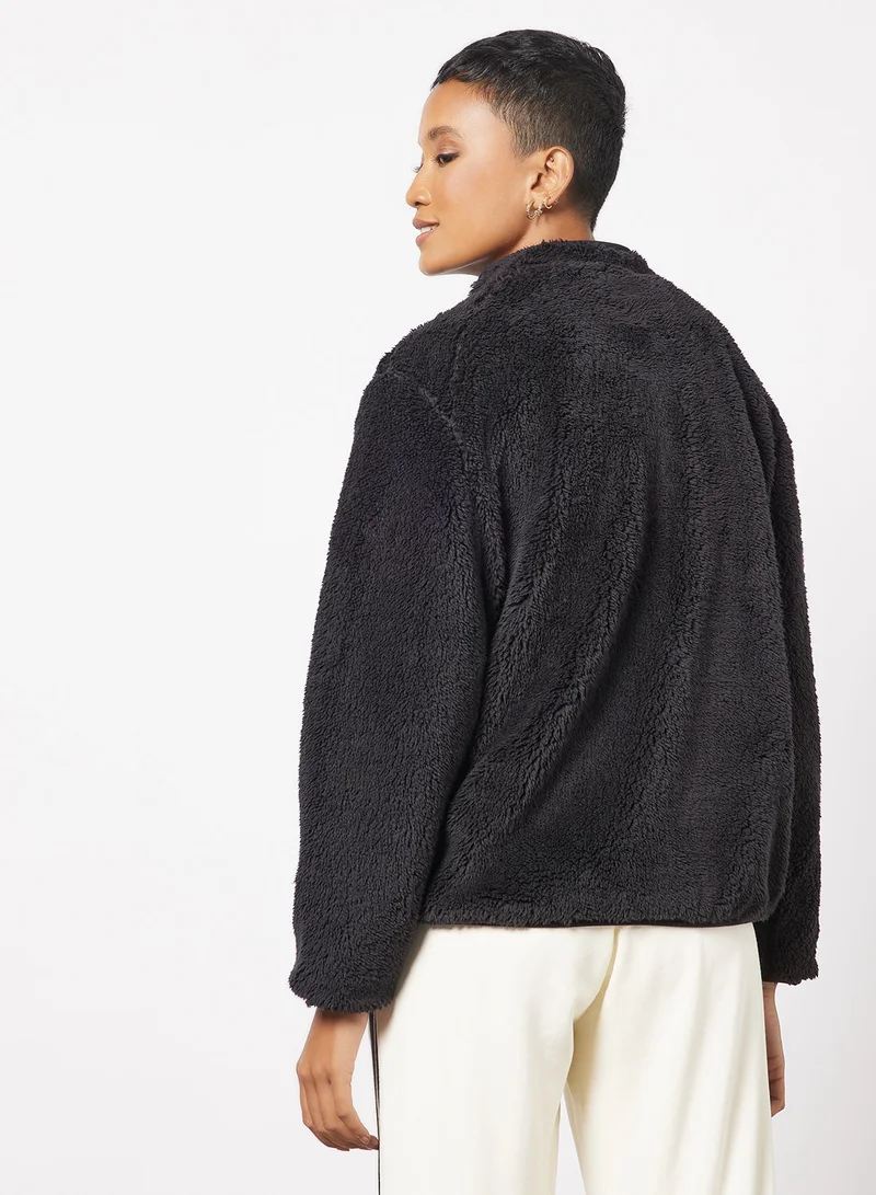 FILA Logo Borg Jacket