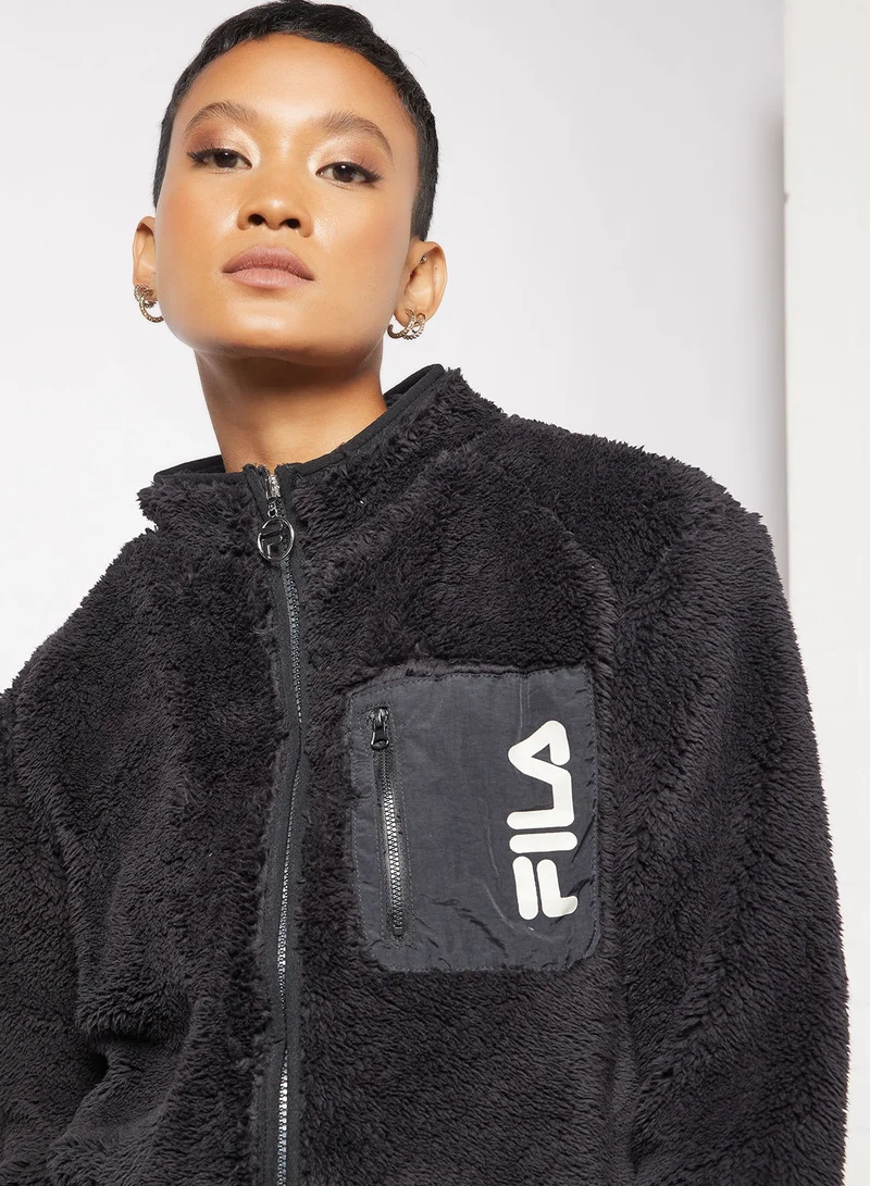 FILA Logo Borg Jacket
