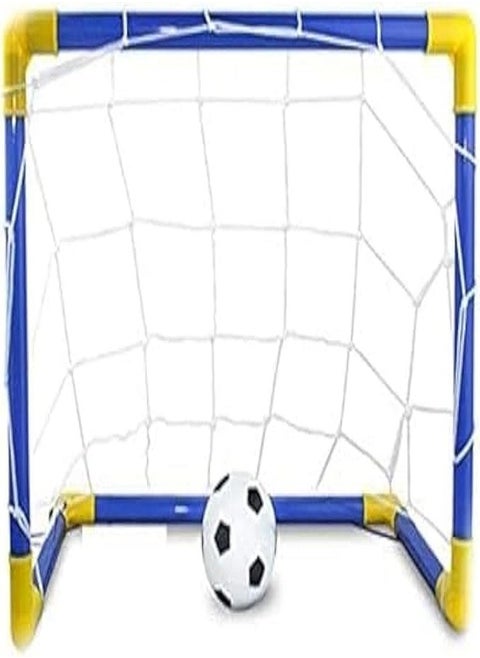 Mini Football Soccer Goal Post Net Fun Activity Creative Play Set For Kids 45x 27x 33centimeter