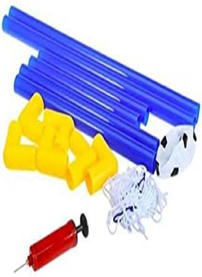 null - Mini Football Soccer Goal Post Net Fun Activity Creative Play Set For Kids 45x 27x 33centimeter - Image 1