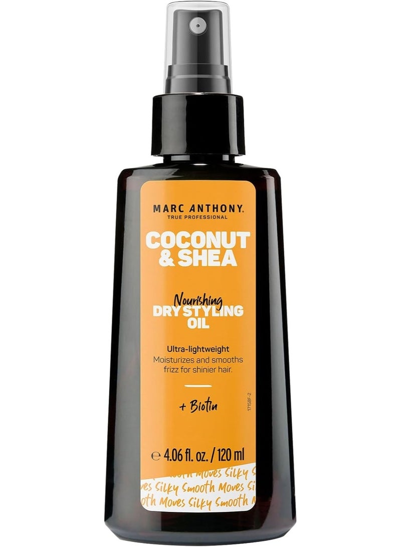 مارك أنتوني زيت جوز الهند وزبدة الشيا المغذي للشعر مع البيوتين 120 مل