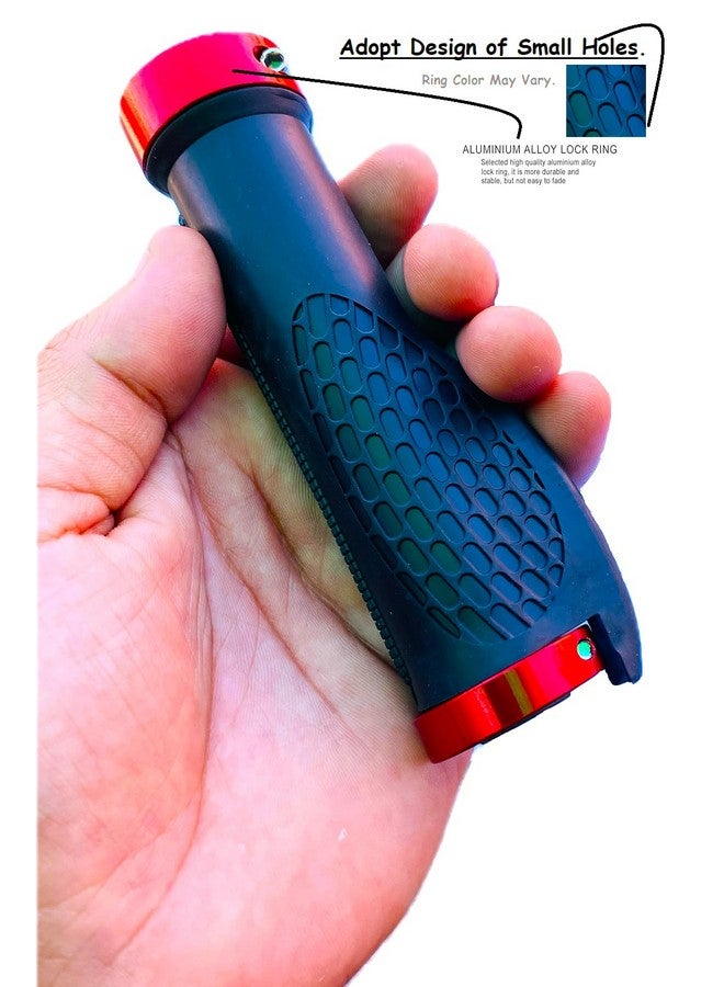 Wavva® Bike Cycle Only Quality Material Handle Grip with Lockable Mountain Rubber Hand Grips Handlebar Grip. - Image 3