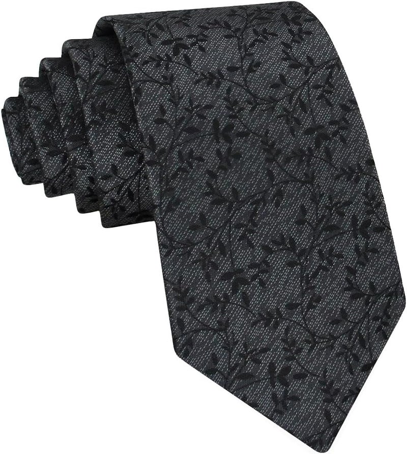 Mens Microfiber Polyester Necktie Pattern Tie for Men