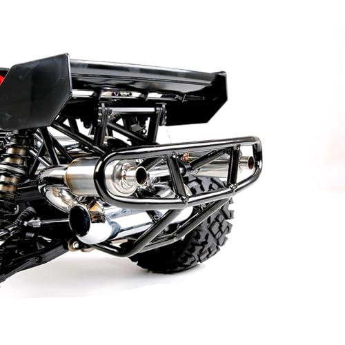 FLMLF Double Exhaust Pipe Kit for 1/5 HPI ROFUN BAHA ROVAN King Motor Baja 5B Rc Car Parts - Image 5