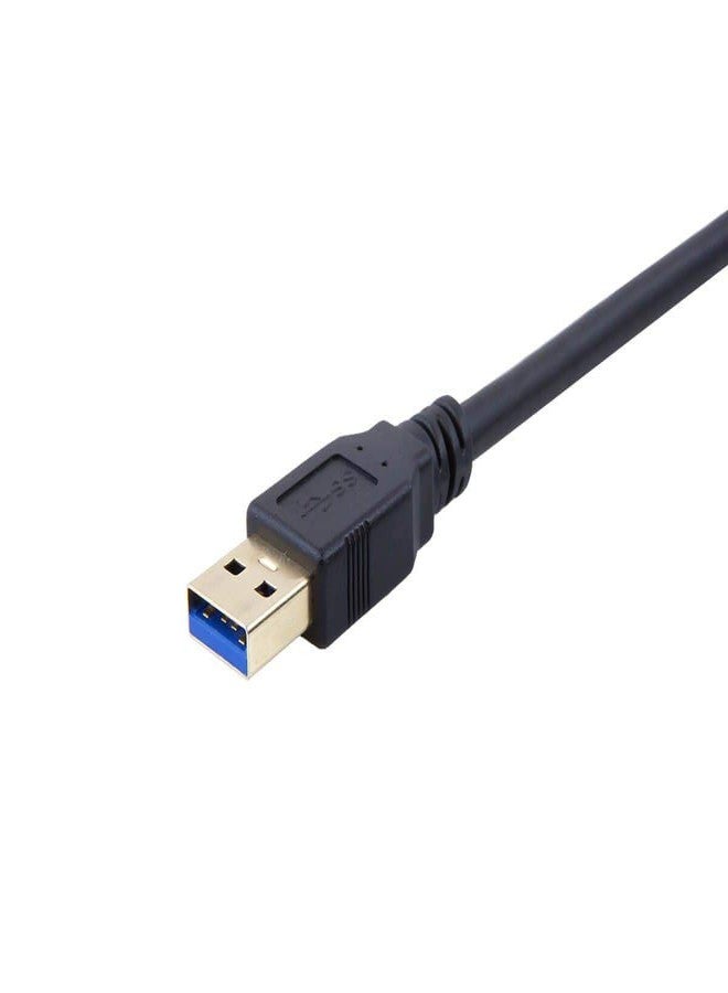 Monoprice Select Series USB 3.0 A to B Cable 1.5ft Compatible with Brother, HP, Canon, Lexmark, Epson, Dell, Xerox, Samsung and More!, Black (113746) - Image 3